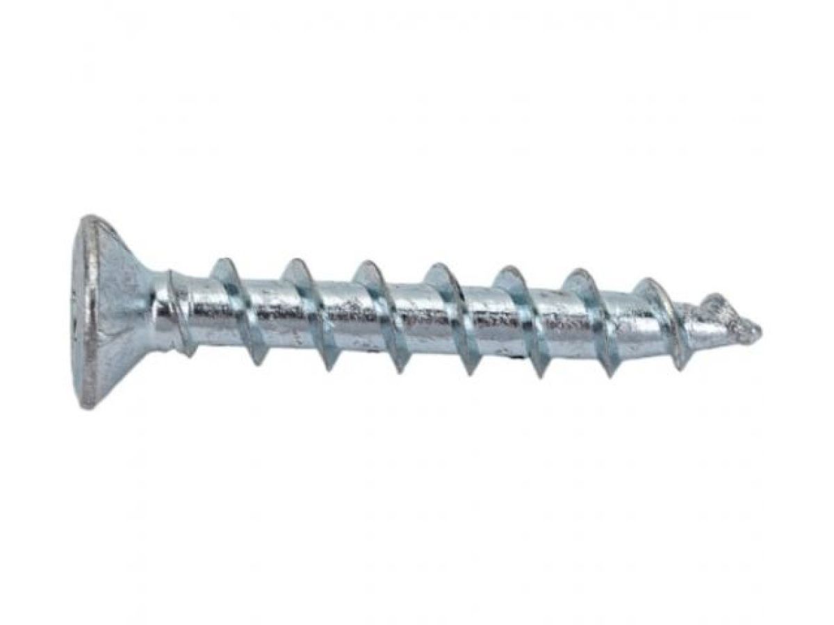 Саморез оконный 4.1x25 mm белый цинк, острый (18000 шт в коробе) STARFIX SM-39913-18000