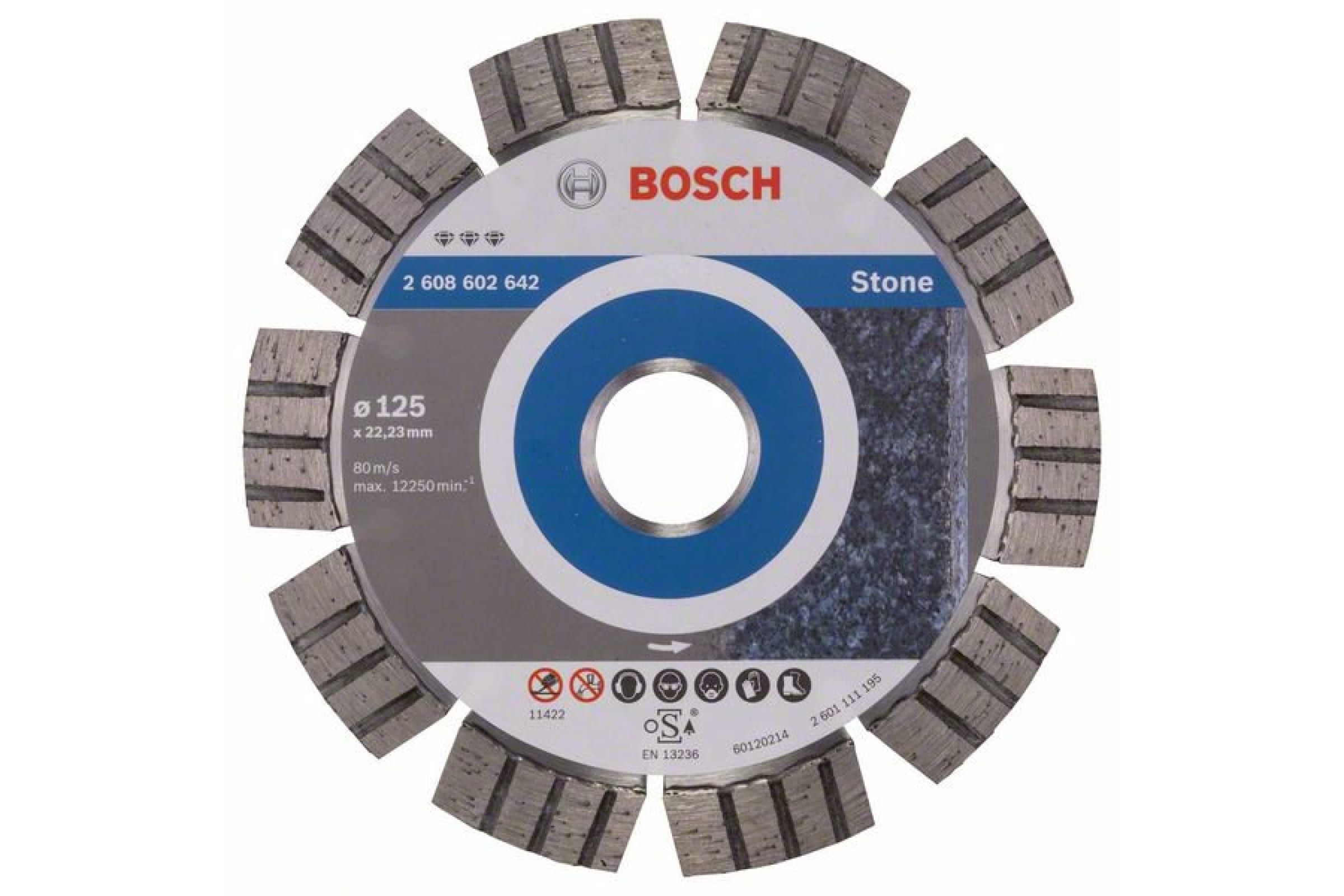 Алмазный круг 150х22,23 мм Best for Concrete, BOSCH 2.608.602.653