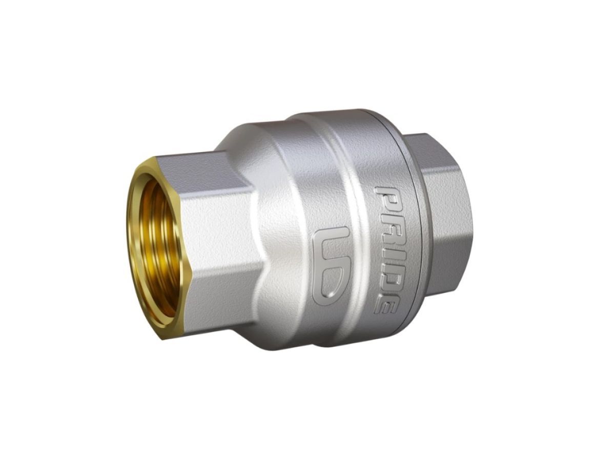 Клапан обратный 1/2" вн.-вн. пружинный латунный шток LD LD.58.110.1.15.M02