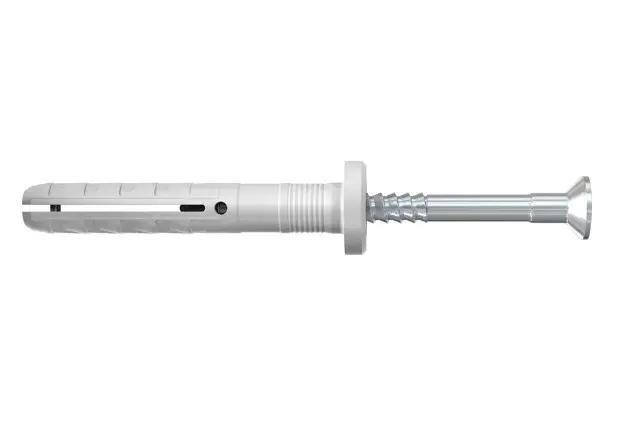 Дюбель-гвоздь N 6x40 F с цилиндрическим бортиком (упак. 100шт) Fischer 513840K