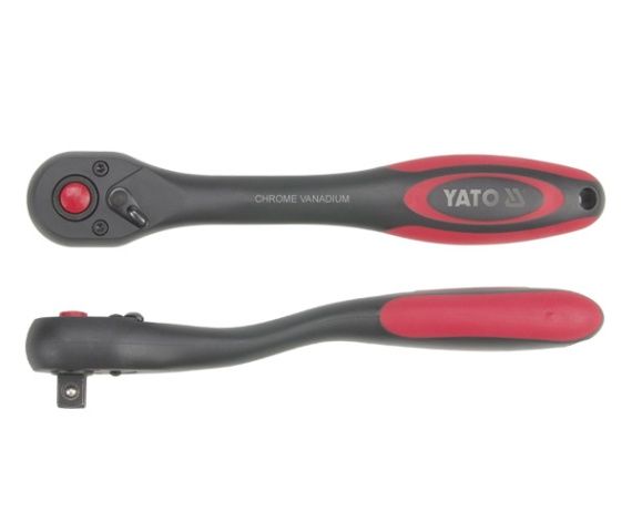 Ключ трещоточный для головок 1/2" T72  YATO YT-0295