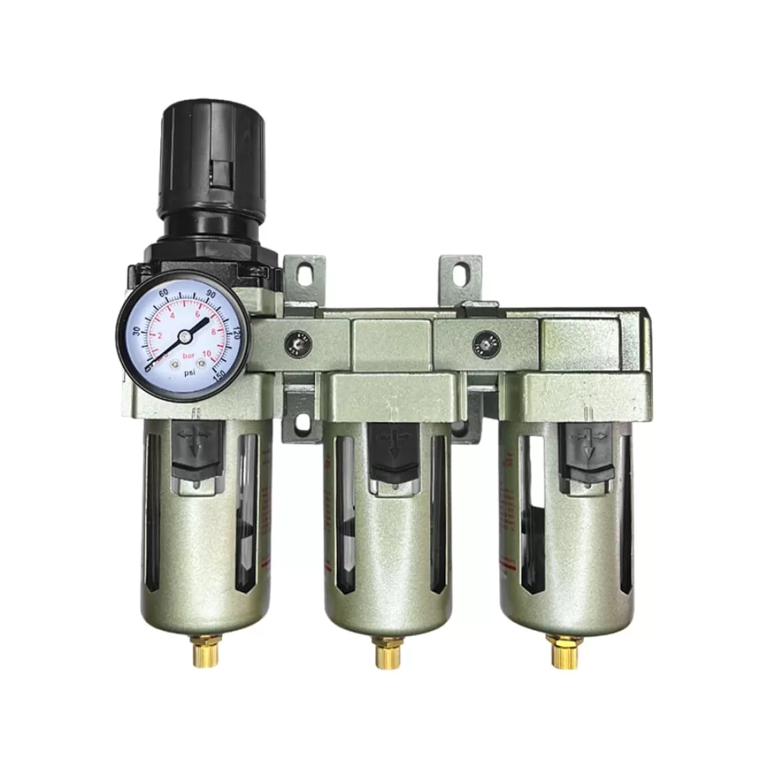 Фильтр-влагоотделитель 1/2" комбинированный (25 мкм + 5 мкм) Гамматест YQFR-YQF4000-04