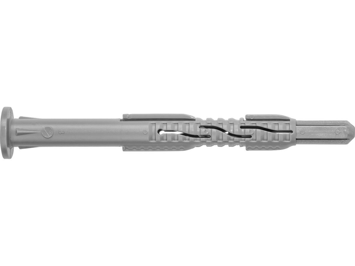 Дюбель рамный 10х80 mm нейлон, гриб, без шурупа (50 шт в пакете) STARFIX SM-22302-50