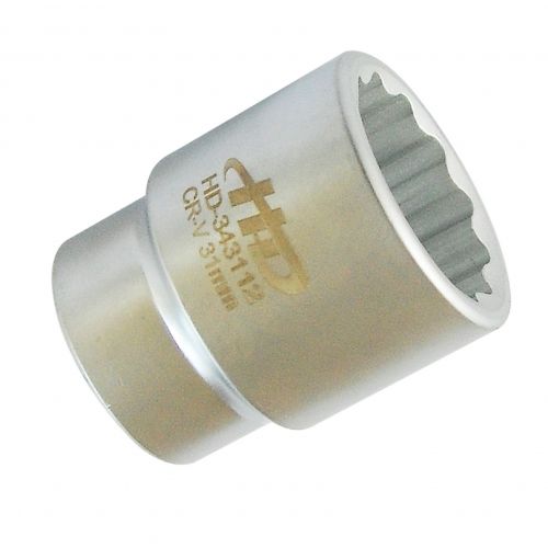 Головка торцевая 3/4" 12гр. 31мм L53мм CrV H-D HD-343112