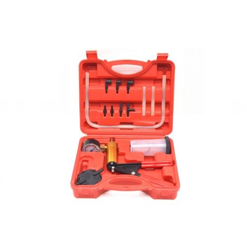 Манометр диагностический для проверки герметичности систем -1-0 bar, набор 13пр.  ...H-D HD-0673