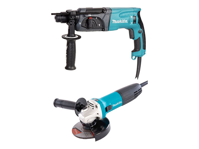 Набор электроинструмента  DK 0120 в кор. (2 пр.) (HR2470, GA5030) MAKITA DK0120