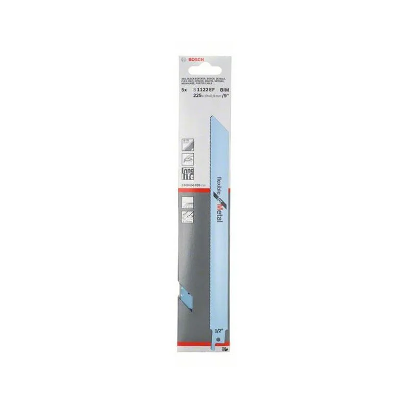 Пильное полотно S 1122 EF Flexible for Metal (225 мм)  BOSCH 2.608.656.020