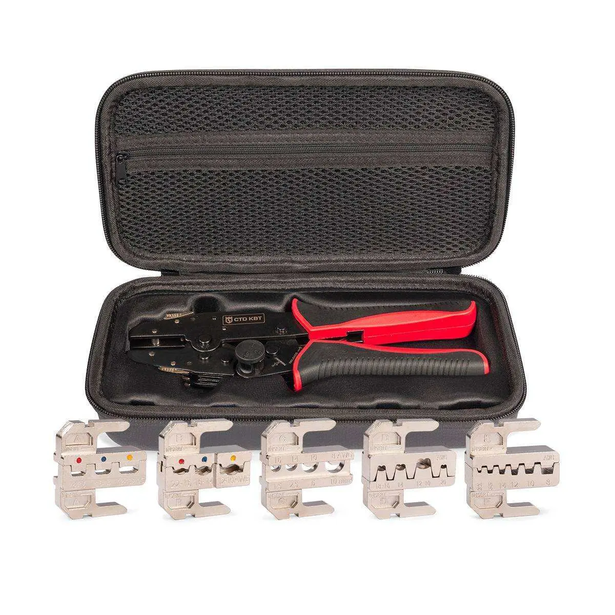 Пресс-клещи с набором матриц CTD+5 серия QUICK PRO ()  КВТ 101859