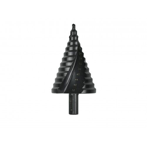 Сверло по металлу ступенчатое 4-52mm HSS TiAlN  GEKO G38565