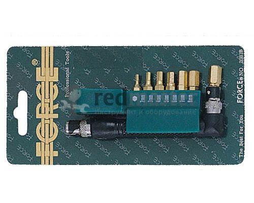 Вороток Г-образный с вставками 8пр. Hex  Force 2081B