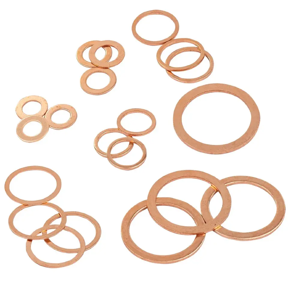 Шайбы медные, набор 220пр. RockFORCE RF-068721