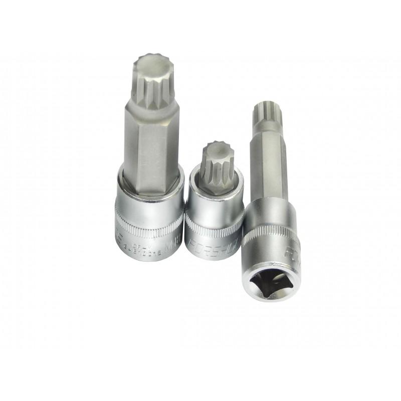 Головка бита 6-гранная 9mm 1/2" (L-100mm) Forsage F-34410009