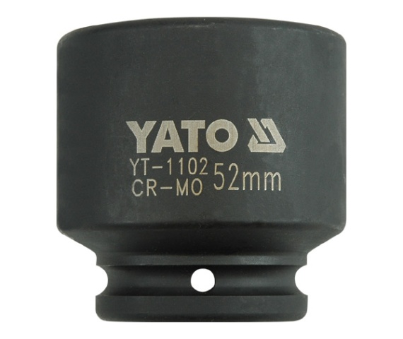 Головка торцевая ударная 3/4" 6гр. 52mm L72mm CrMo YATO YT-1102