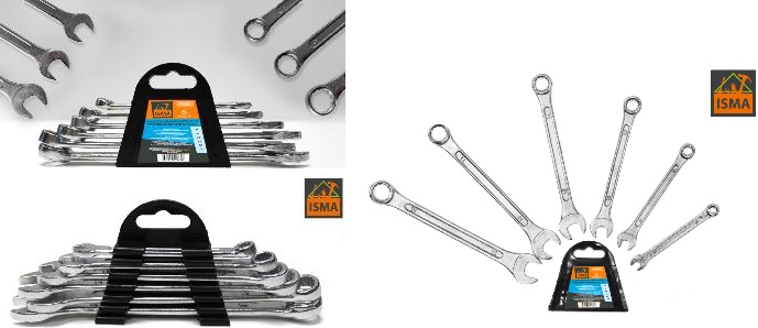 Набор ключей комбинированных 6 пр. (6 - 14 мм.)  ISMA 5068