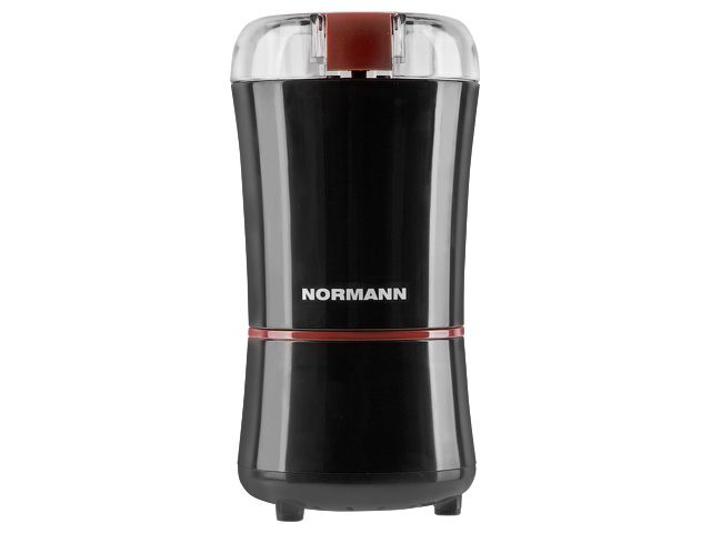Кофемолка (200 Вт, 50 г, чаша и нож - нержавеющая сталь, щёточка, для кофе и специй)  ...NORMANN ACG-222