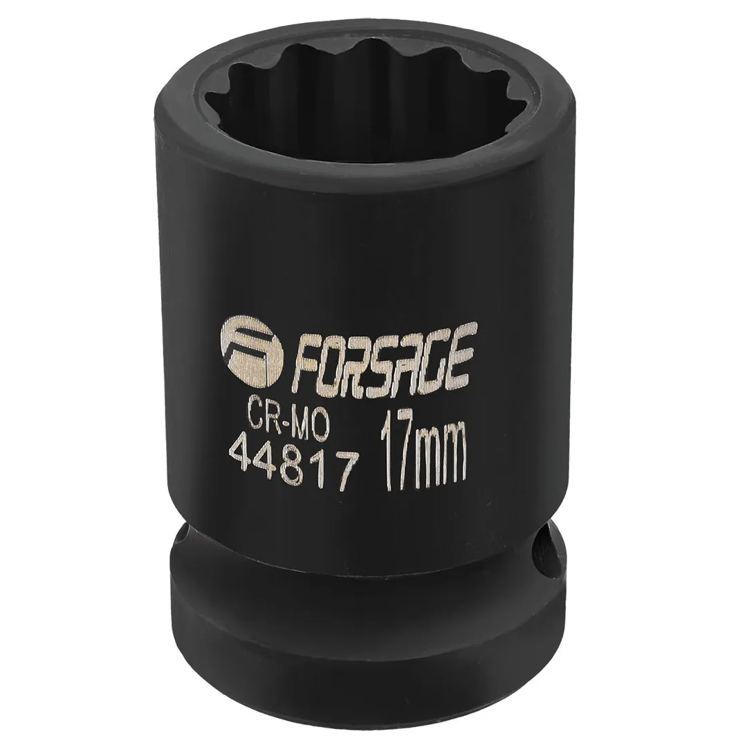 Головка ударная 1/2'', 17мм (12гр.)  Forsage F-44817