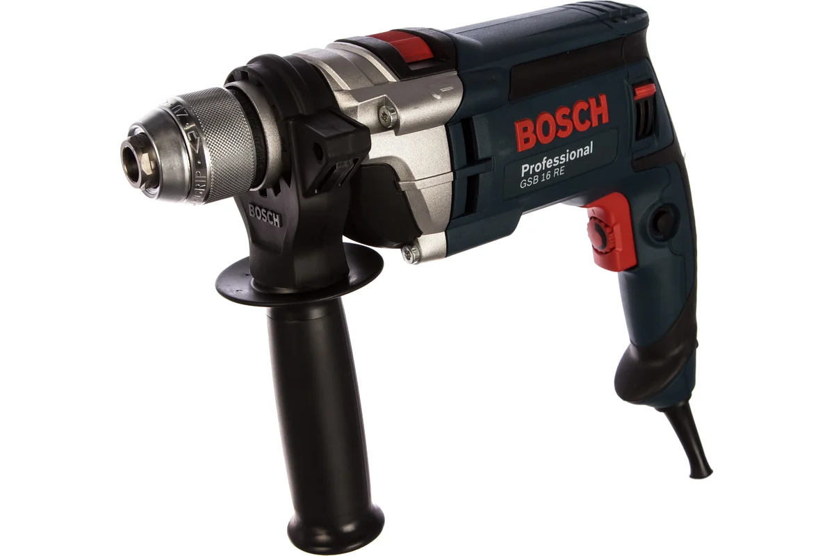 Дрель ударная GSB 16 RE Professional 750Вт, 1/2", 0-2800об/мин,  BOSCH 060114E501