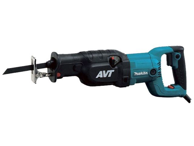 Сабельная пила 1500Вт, пропил до 255мм, в чемодане, + 3 пильных полотна MAKITA JR3070CT