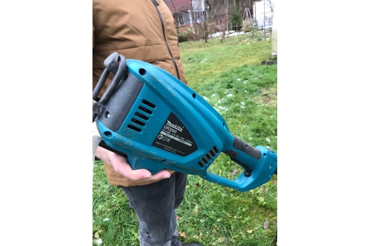 Триммер UR3500 электрический ,700 Вт ,изогнутая штанга, MAKITA UR3500