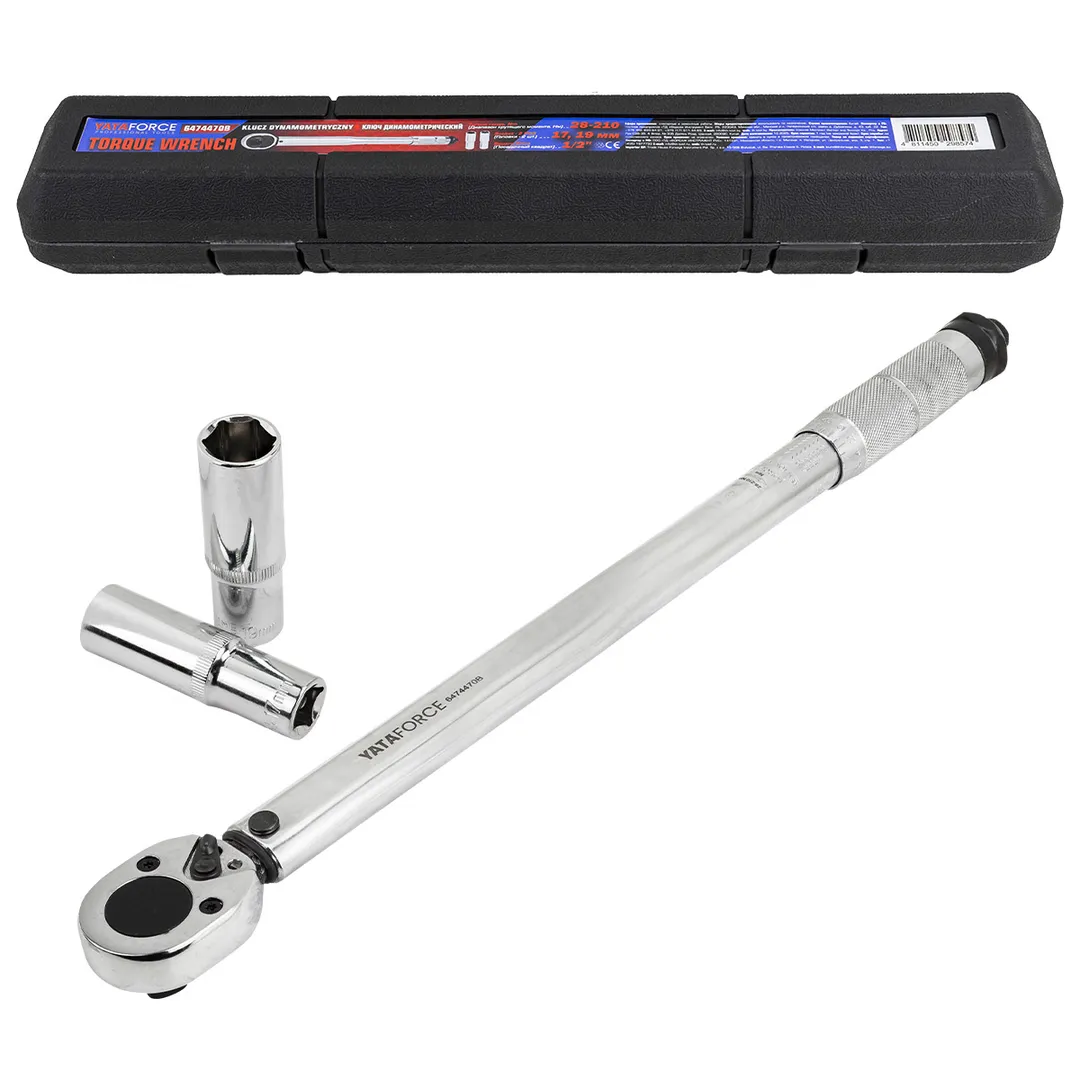 Ключ динамометрический 1/2" 28-210 Нм YATAFORCE YF-6474470B