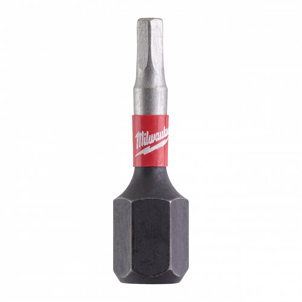 Бита Shockwave Hex 2,5 25 мм (2 шт), MILWAUKEE Milwaukee 4932430893