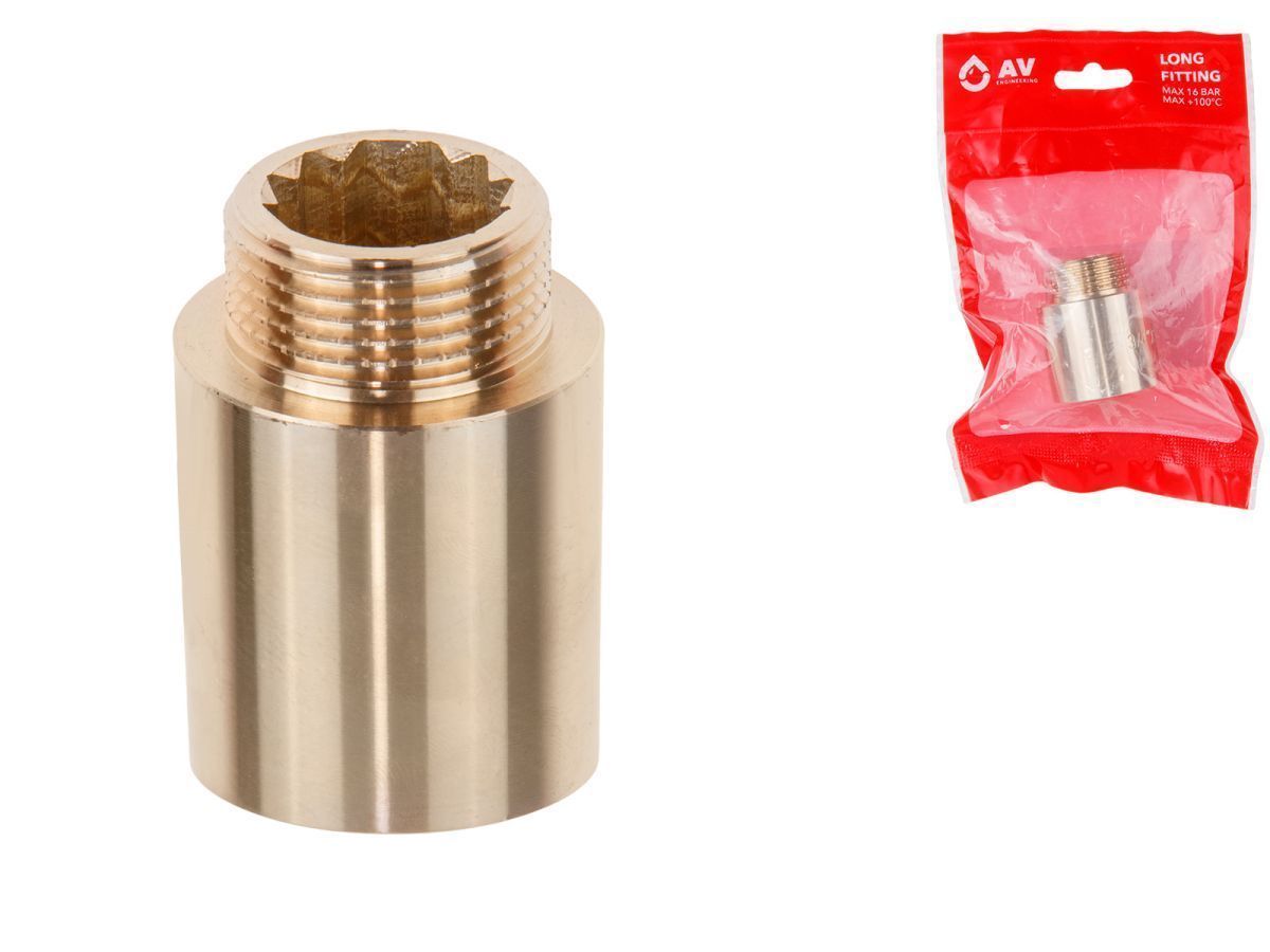 Удлинитель 3/4" вн.-нар. х 30 мм AV Engineering AVE301044