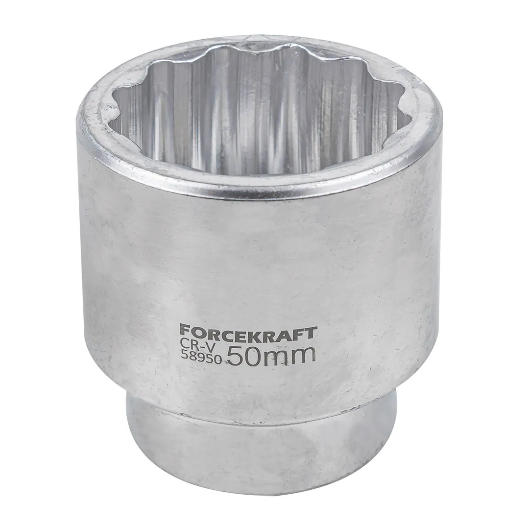 Головка 1", 50мм (12гр.)  FORCEKRAFT FK-58950