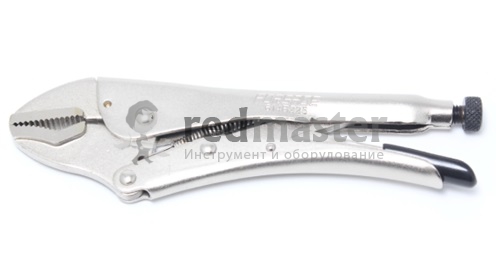 Зажим гейферный с нижней V-образной "губкой" 10"-250мм Forsage F-614B225