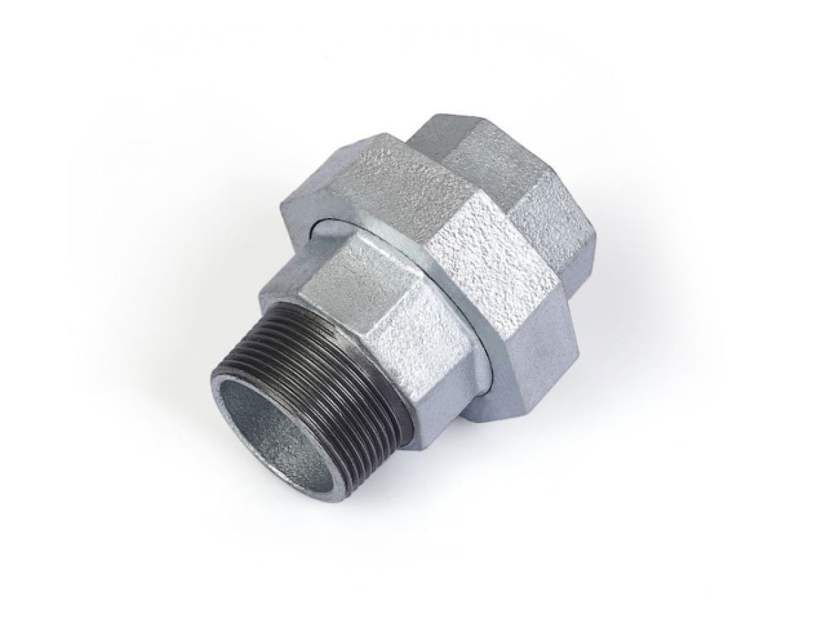Американка под конус 1/2" вн.-нар. оцинкованн., (2 шт. инд. упак.),  AV Engineering AVEC550000012
