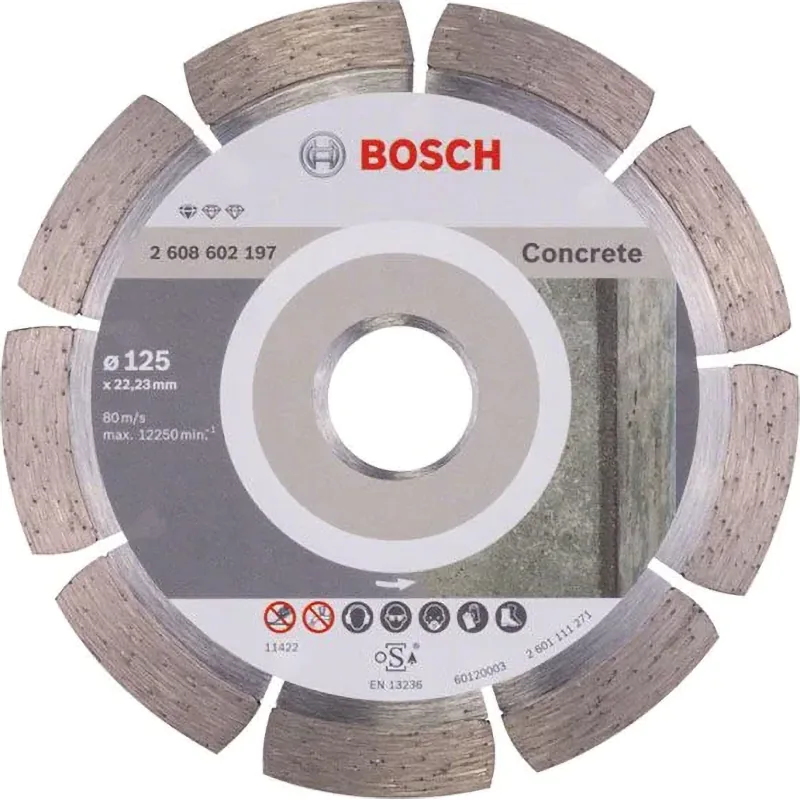 Алмазный круг Standard for Concrete 125x22,23 мм BOSCH 2.608.602.197