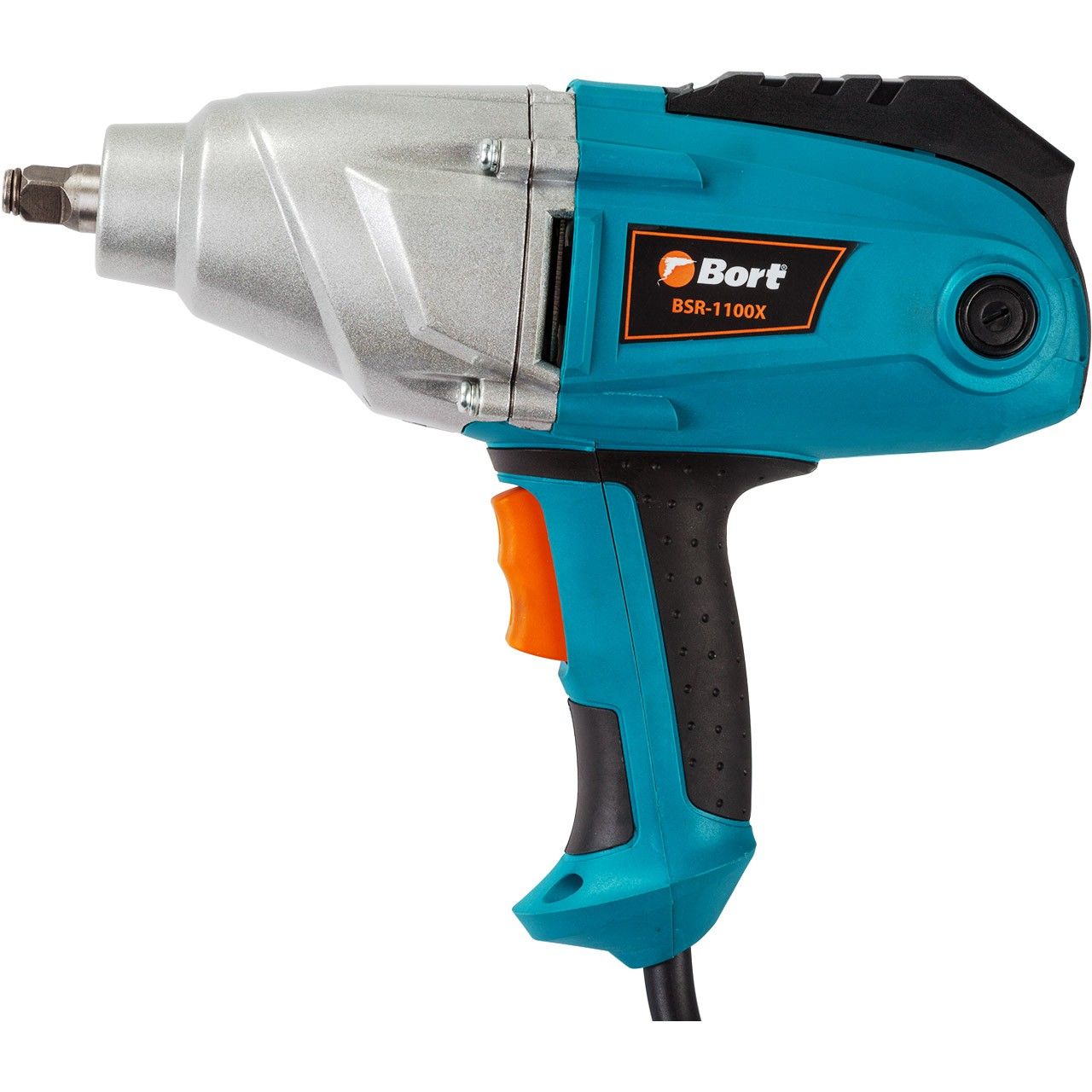 Гайковерт сетевой 1100Вт, 1/2", 500Нм, 0-2200об\мин, Bort BSR-1100X