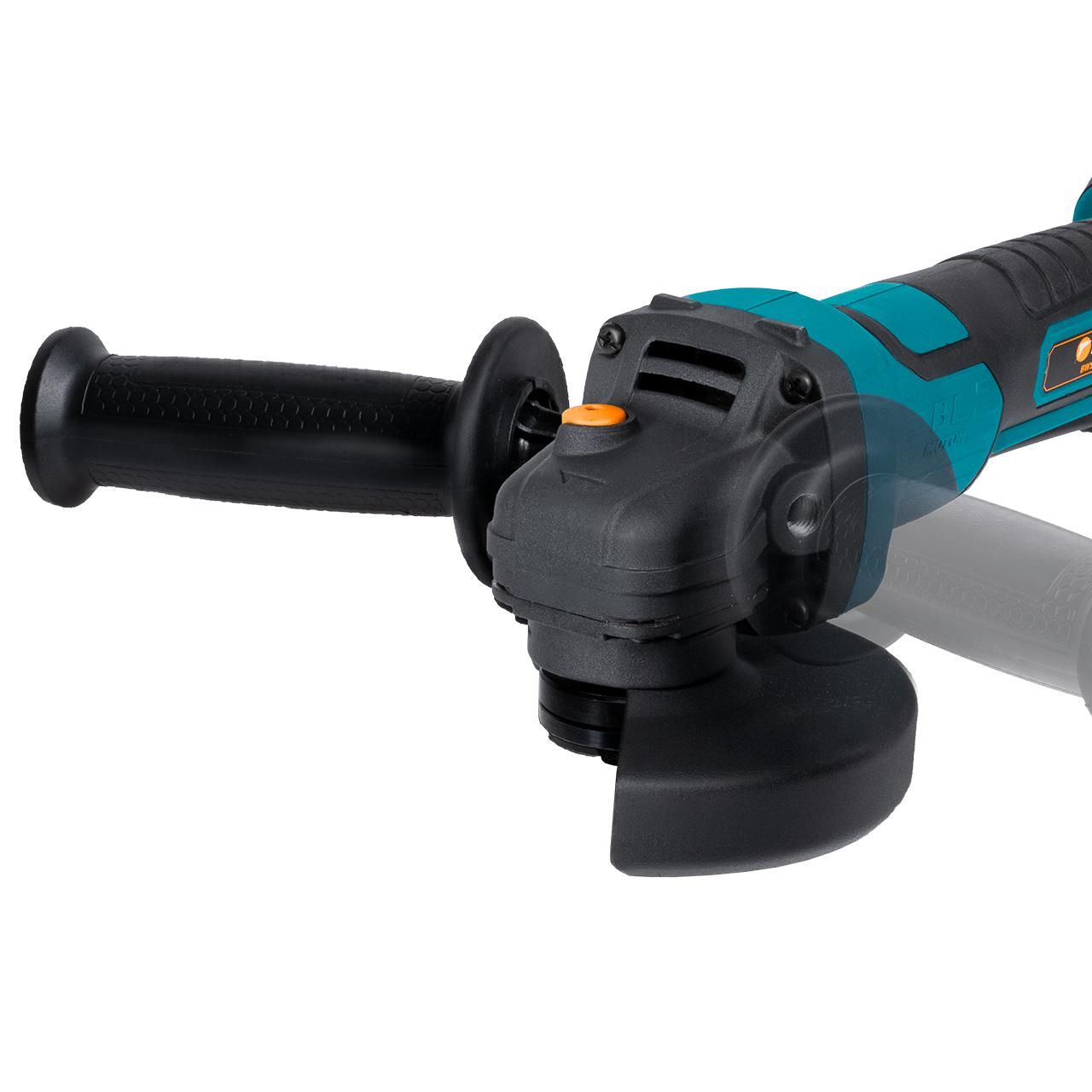 Углошлифмашина аккумуляторная , 20В, 125мм, 7000 об.мин,  2АКБ 4,0 А/ч, Bort BWS-20Li-SR