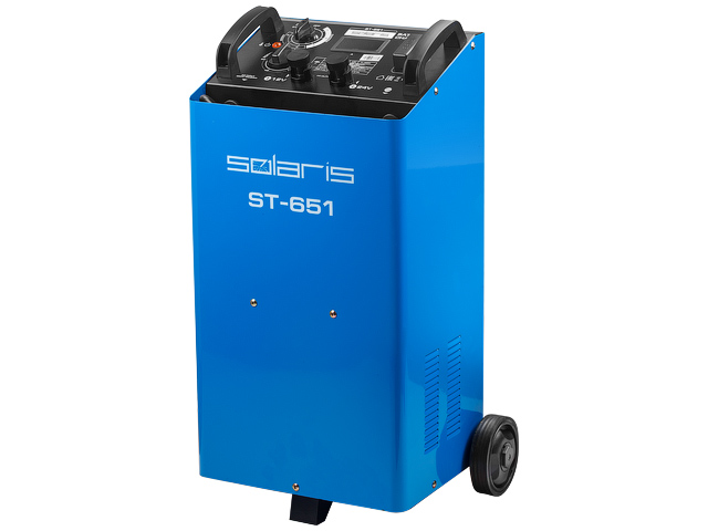 Пуско-зарядное устройство ST-651 (12В/24В, номинальный пусковой ток 320А, максимальный пусковой ток ...SOLARIS ST651171