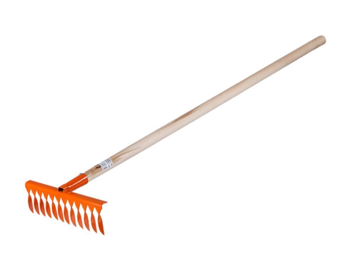 Грабли витые 12 зубьев с черенком 1200mm GARDEN STARTUL ST6095-01