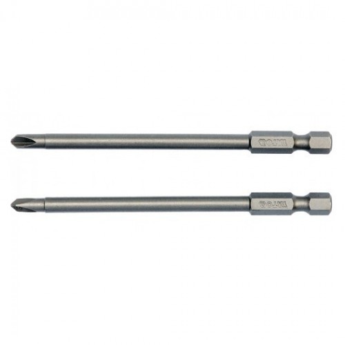 Биты TRI-WING №1, №3 1/4"х100mm (2шт) S2 HRC58-62 YATO YT-0496