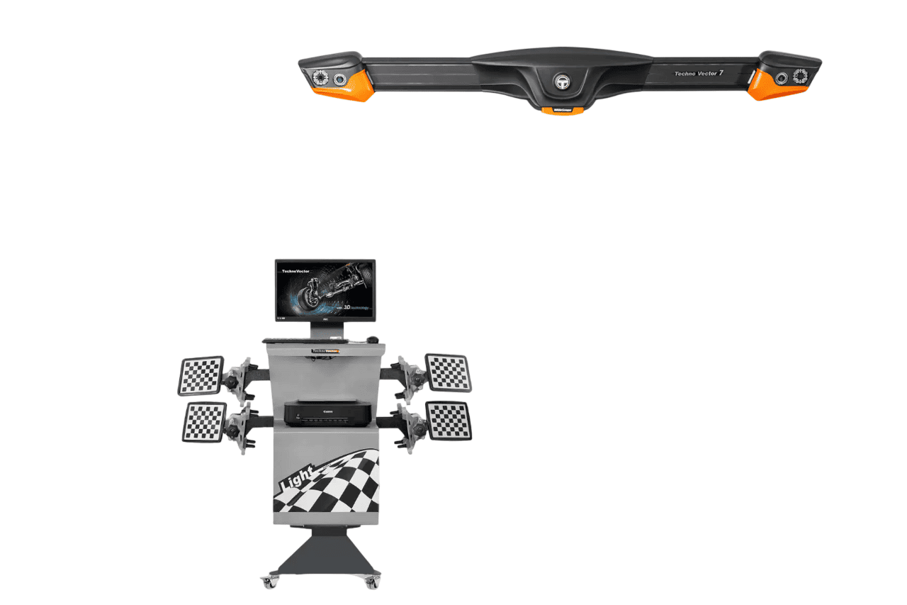 Стенд развал-схождения 3D для легковых автомобилей ТехноВектор ... 7204 KAS