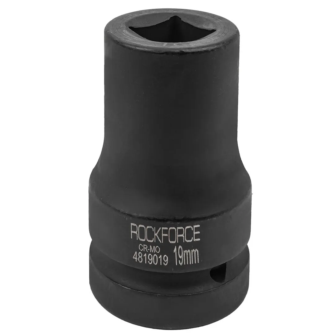 Головка ударная для футорки 1'', 19мм (4гр.) RockFORCE RF-4819019