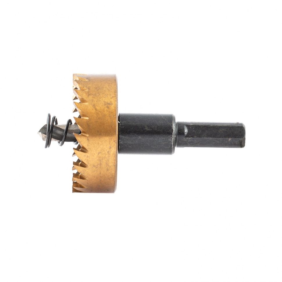 Коронка по металлу HSS, 40 mm, нитридтитановое покрытие  Denzel 724112