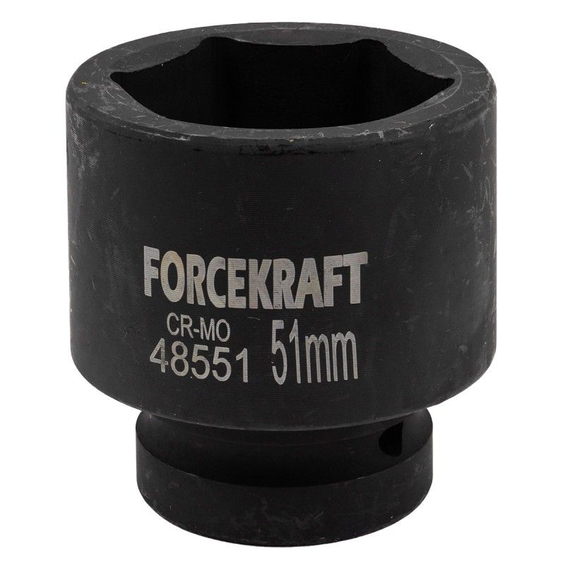 Головка ударная 1", 51мм (6гр.)  FORCEKRAFT FK-48551