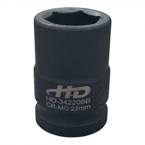 Головка торцевая ударная 3/4" 6гр. 22мм L54мм CrMo  H-D HD-342206B