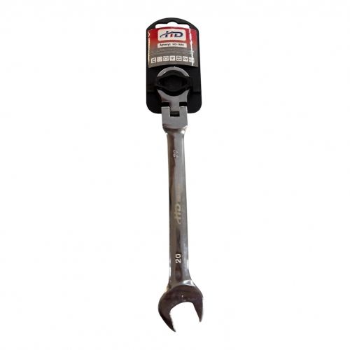 Ключ комбинированный рожково-накидной с трещоткой шарнирный 20мм CrV H-D HD-1686