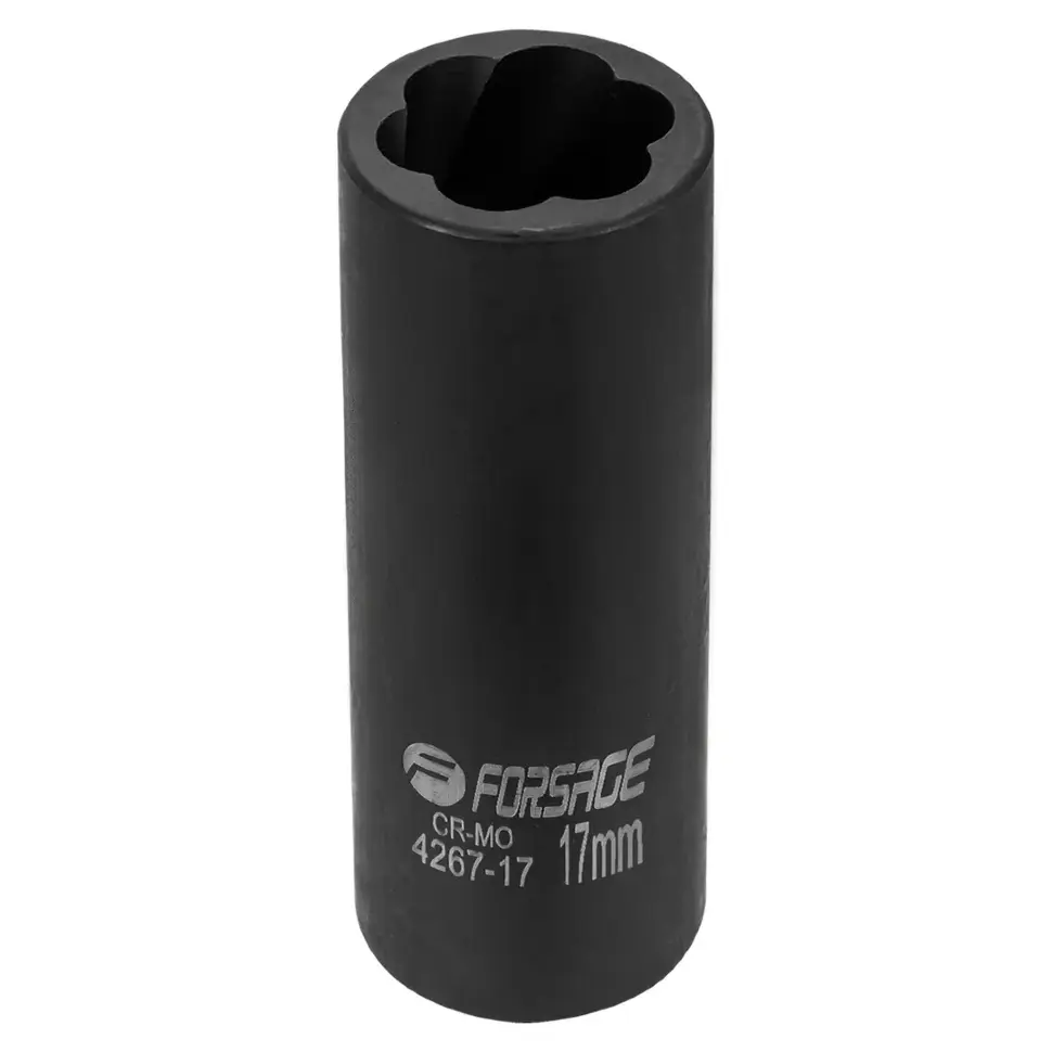 Головка ударная двухсторонняя 1/2", 17мм (6гр.)  Forsage F-4267-17