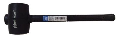 Киянка резиновая 336 г 12oz на фибергласовой ручке UNITRAUM UN-RH336