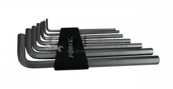 Набор ключей  шестигранных,с 1/16" до 1/2", 10 пр. дюймовых Force 5109S