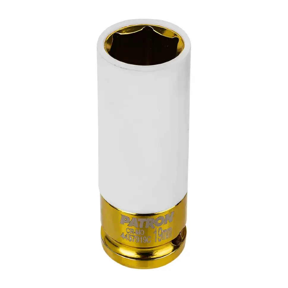 Головка глубокая 1/2", 19мм для литых дисков PATRON Patron P-4457919C