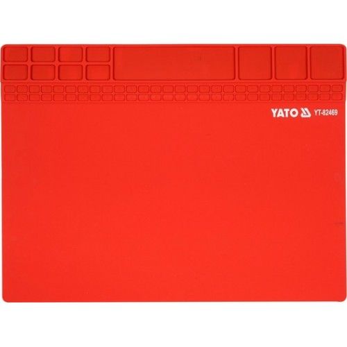 Силиконовый коврик для ремонта и пайки 40x30см, 68 отсеков YATO YT-82469