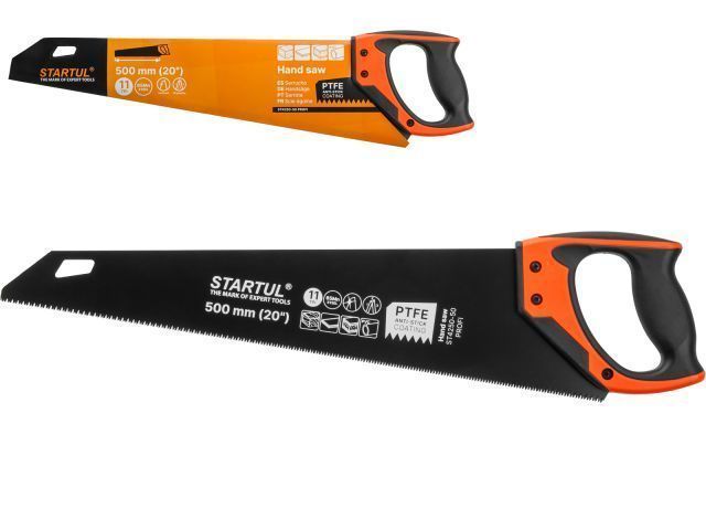 Ножовка по дер. 500мм 11 TPIFI (ST4250-50) STARTUL ST4250-50