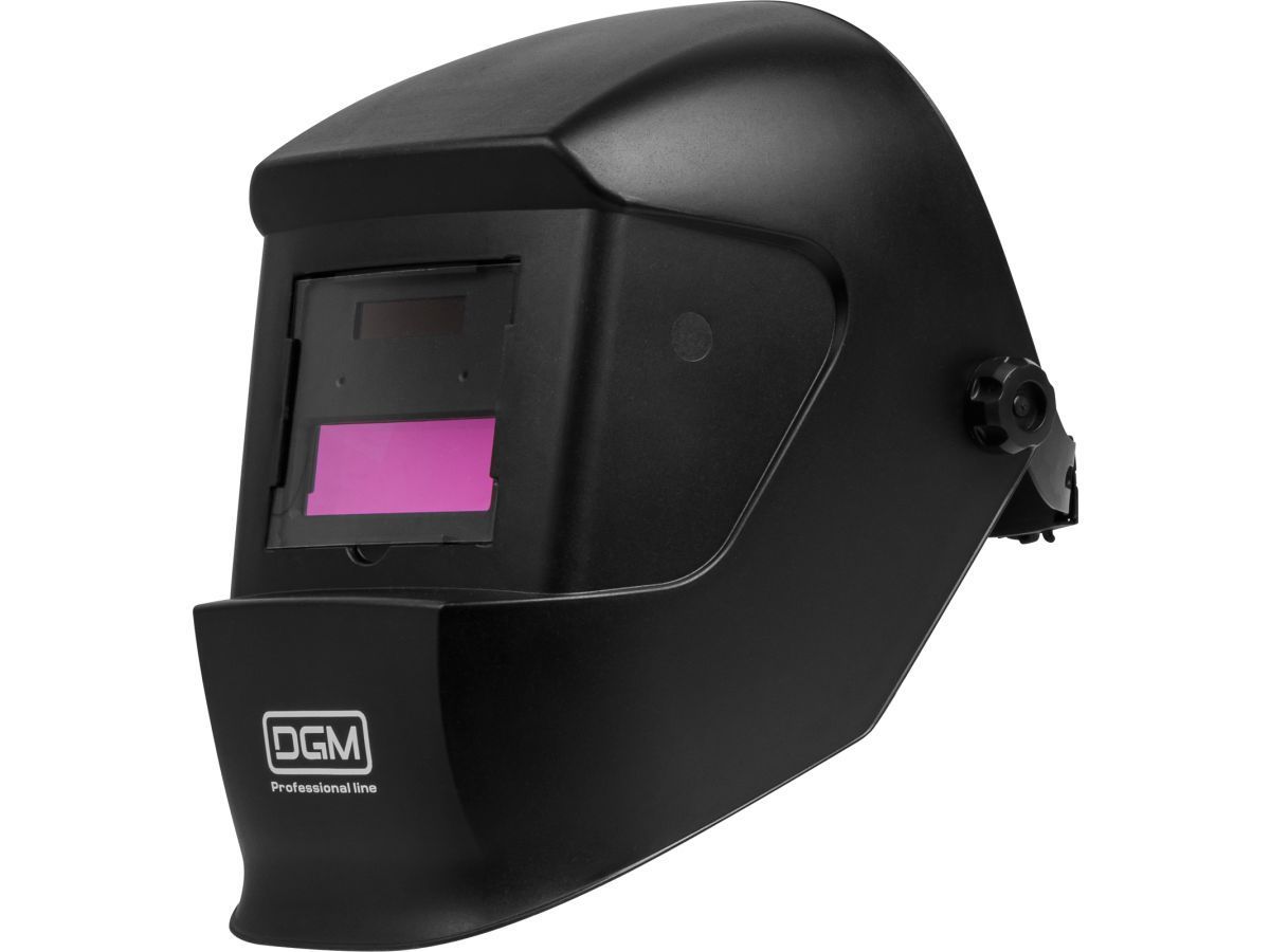 Щиток сварщика с самозатемняющимся светофильтром V4100 (1/2/1/2, 90х30 мм (27 см2), DIN 4/11 (фикс)) DGM DG5830-5