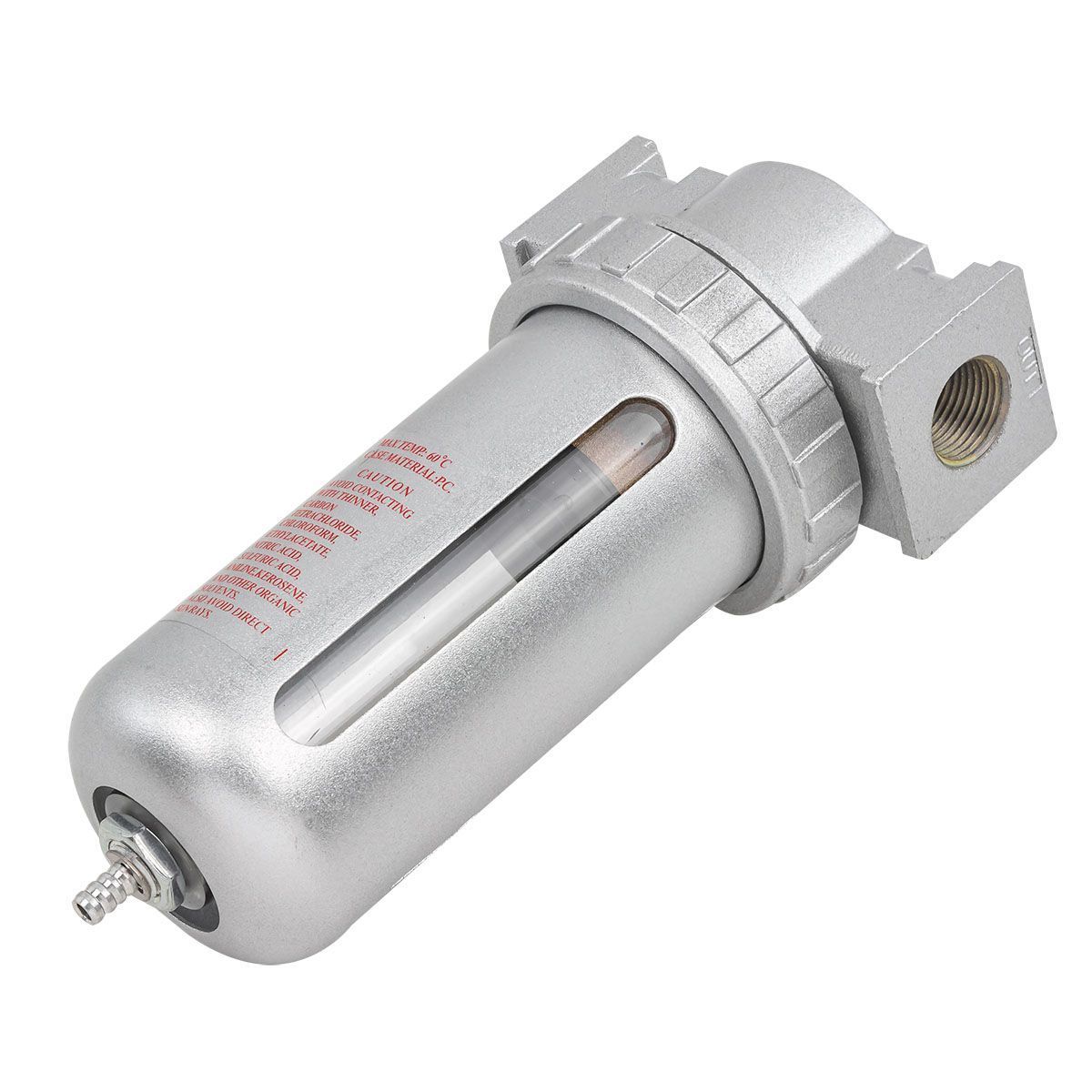 Фильтр воздушный для пневмосистем 1/2" FORCEKRAFT FK-AF804