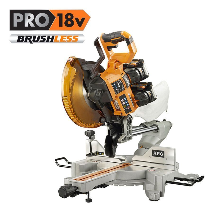 Пила торцовочная (254х30мм) AEG BPS 18-254 BL (без батареи)AEG Powertools 4935459336